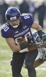 Mike Jensen is one of 14 senior Wildcats taking the field for the last time Saturday in Champaign.