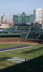 Wrigley Field, site of a 2010 Northwestern football game, will next welcome the NU women's lacrosse team on Saturday, April 26.