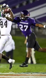 The athletic Matthew Harris made an impact early on for the 'Cats, recording this pass breakup vs. Western Michigan in Week 3.