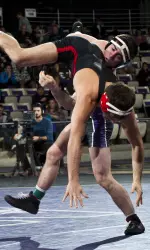 At 125 lbs., Garrison White took third place, defeating UW-Parkside's Ronzel Darling by a major decision.