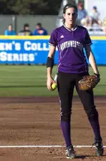 Eileen Canney won four games in this circle in Oklahoma City at the Women's College World Series.