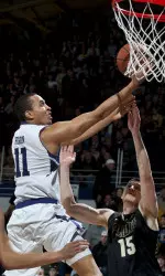 Purple Pricing is being instituted for games against Ohio State (Feb. 28) and Penn State (March 7).