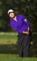 Freshman Kaitlin Park posted the second top-10 finish of her NU career, tying for fifth at the Lady Puerto Rico Classic.