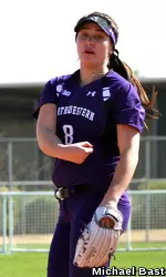 Amy Letourneau fanned 15 from the circle while going 2-for-3 at the plate in a 6-2 win over Campbell Saturday.