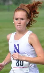 Senior Moira Ryan was one of 17 Academic All-Big Ten honorees in 2012 who helped NU achieve a 3.4 team GPA and USTFCCCA All-Academic Team recognition.