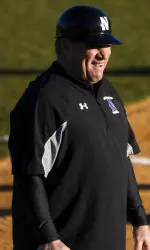Northwestern head coach Paul Stevens
