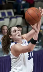 Senior forward/center Dannielle Diamant had a career high 14 rebounds Thursday vs. Nebraska.