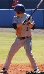 Trevor Stevens had a pair of hits and a run scored Sunday at Nebraska.