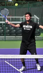 Senior Chris Jackman has posted a perfect 5-0 record in the dual season at No. 6 singles.