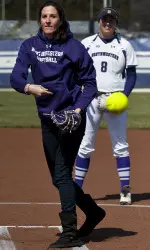 NU and former Wildcat All-American Eileen Canney, now the pitching coach at UIC, hope to square off later in the spring.