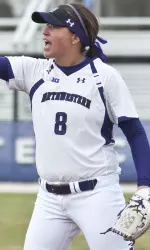Amy Letourneau had an outstanding series against Minnesota at the plate and in the circle to be named Big Ten Player of the Week.