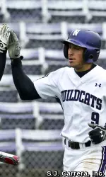 Kyle Ruchim hit his first home run of the season Friday afternoon.