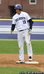 Colby Everett is batting .400 with five doubles and eight RBI in nine games in April this season.