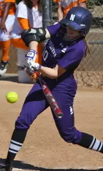 Andrea DiPrima roped her team-leading sixth double of the year Tuesday against Loyola (Chicago).