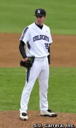 Reed Mason is slated to make his second start of the season on the mound for NU.