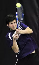 Chris Jackman led the Wildcats with a 9-2 singles record against Big Ten opponents this season.