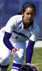 Mari Majam reached base twice and scored for NU in the second game of a doubleheader at Wisconsin.