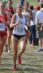 Freshman Megan O'Brien placed third in the 1,500-meter race at Saturday's Whitewater Drake Alternative meet.
