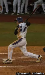 Walker Moses drove in two runs Friday at Purdue.