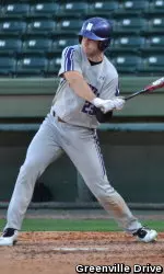 Luke Dauch launched his first career home run in the win Sunday at Purdue.