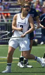 Alyssa Leonard, NU's second-leading scorer with 37 points, enters the postseason needing eight draw controls to tie Danielle Spencer's NU single-season record of 110.