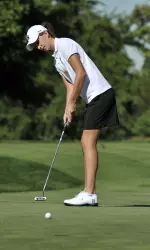 Freshman Elizabeth Szokol had the best round of the tournament for any NU player Saturday, scoring a career-low 4-under 68.