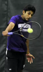 Mihir Kumar took a set from No. 115 Hernus Pieters before their match was abandoned in the third set.