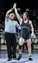 Sophomore Pierce Harger (165) was named to the NWCA All-Academic Team for the second time in as many years.