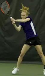 Kate Turvy completed her career with 107 singles wins.
