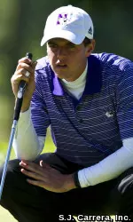 In his final year at NU, senior Nick Losole earned a PING All-Region honor.