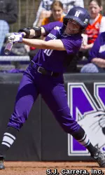 Andrea DiPrima drove in a game-tying run in the top of the fourth inning Friday at No. 10 Michigan.