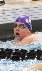 Senior Jackie Powell is a two-time captain for Northwestern swimming and diving.