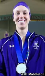 Taylor Reynolds is an NCAA qualifier and a Big Ten Distinguished Scholar.