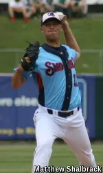 Eric Jokisch was the Cubs minor league pitcher of the month in April.