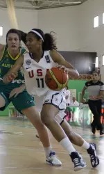 Nia Coffey is competing at the 2013 U19 FIBA World Championships in Lithuania.