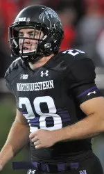 Junior Tim Hanrahan learned Sunday that he was selected to wear Northwestern's No. 1 jersey number in the upcoming 2013 season.