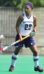 Isabel Flens leads all Big Ten freshmen with six points so far this season.