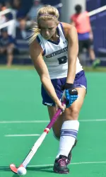 Freshman Dominique Masters got NU on the board with her second goal of the season.