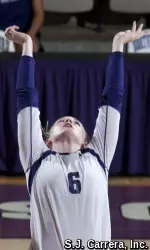 Caleigh Ryan is the reigning Big Ten Setter and Freshman of the Week.