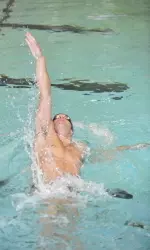 Northwestern freshman Andrew Jovanovic