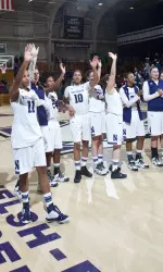 'Cats celebrate win over Nebraska