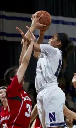 Nia Coffey was named Big Ten Freshman of the Week for the third time this season.