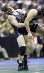 No. 12 Northwestern hosts Iowa Friday at 7:00 p.m. CT at Welsh-Ryan Arena. The Hawkeyes are currently ranked No. 2 in the nation by Intermat.