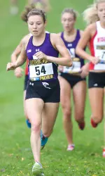 Camille Blackman was NU's third finisher two weeks ago at the Big Ten Preview Meet.