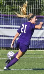 Addie Steiner scored both goals in Northwestern's 2-0 win over No. 19 Illinois, and leads the team with eight this season.