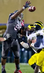 Chance Carter is doing all he can to help his fellow seniors end their Northwestern careers on a high note.