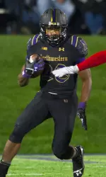 Justin Jackson topped 100 yards rushing for a third straight game Saturday vs. Nebraska.