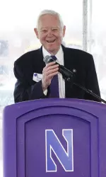 Richard Pepper was a prominent speaker during Saturday's groundbreaking ceremony.