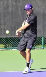 Zanotti joins fellow senior Alex Pasareanu in doubles play tomorrow.