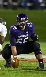 Two-year team captain Brandon Vitabile is graduating from NU with a degree in economics and a 3.56 GPA.